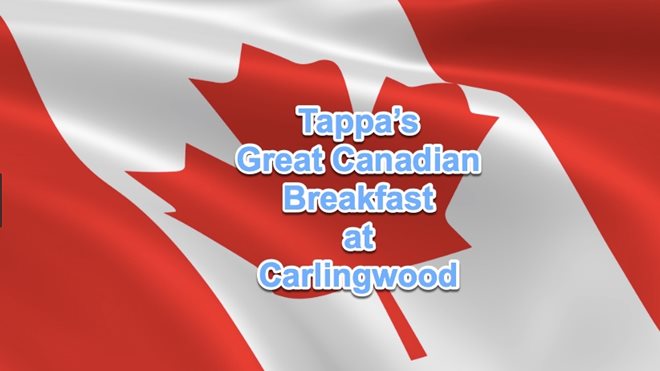 Tappa Salons Great Canadian Breakfast at Carlingwood