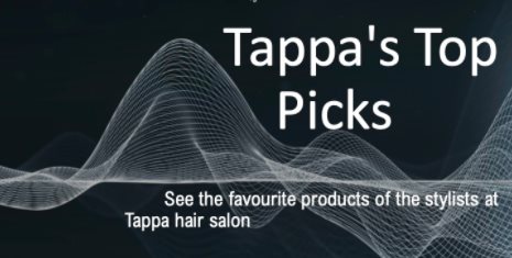 Top 10 Products at Tappa Hair Salon