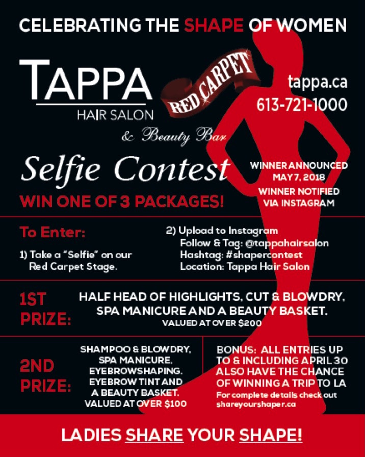 Tappa Red Carpet Selfie Contest:    The Shape of Women